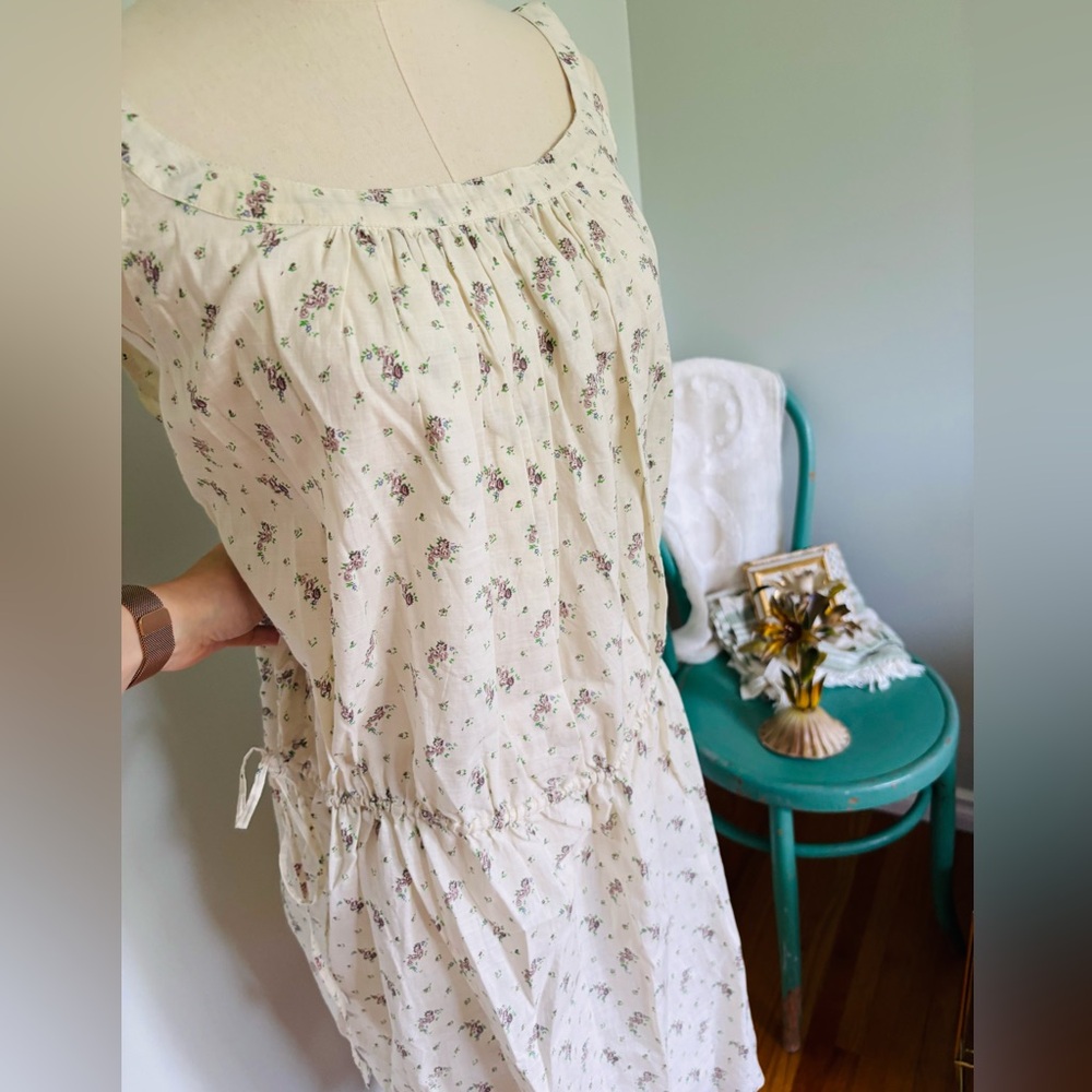 Unique Paris 🇫🇷 designer floral cotton sundress